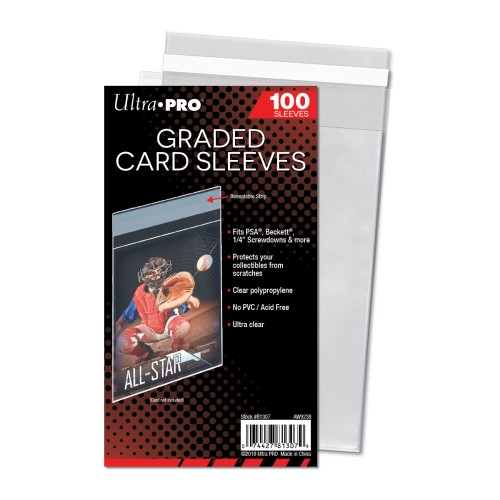 Ultra Pro klijuojami maišeliai vertintoms kortelėms