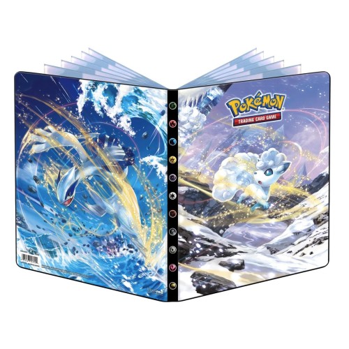 Pokemon 126-ių kolekcinių kortelių albumas | Silver Tempest | Ultra Pro