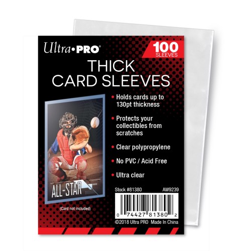 Ultra Pro įmautės storoms sporto kortelėms