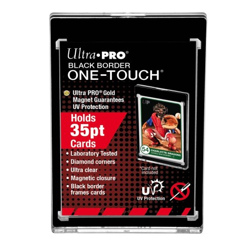 Ultra Pro juodas magnetinis dėkliukas kortelei iki 35pt storio